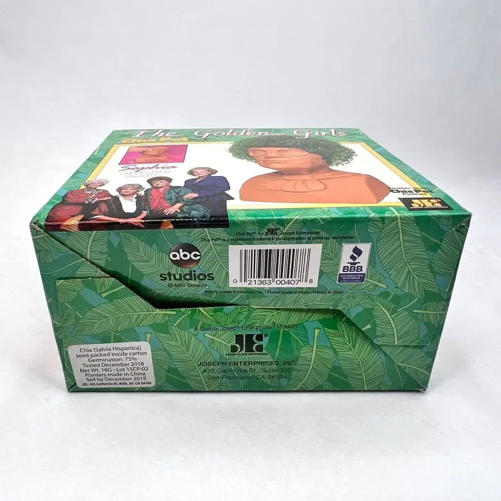 The Golden Girls Sophia Chia Pet New